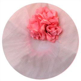 1032 - Pink Dotted Swiss