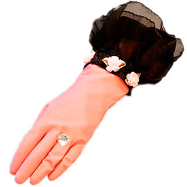 Designer Dish Glove - Antique Lace