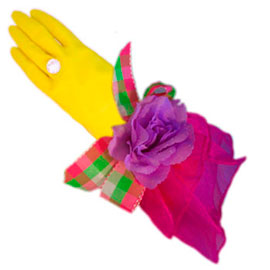 Designer Dish Glove - Antique Lace