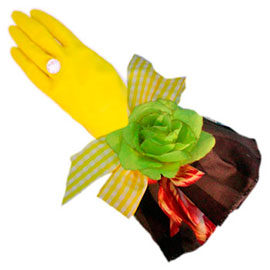 Designer Dish Glove - Antique Lace