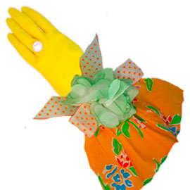 Designer Dish Glove - Antique Lace