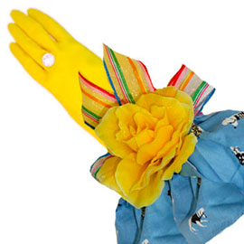 Designer Dish Glove - Antique Lace