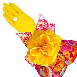 Designer Dish Glove - Antique Lace