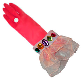 Designer Dish Glove - Antique Lace