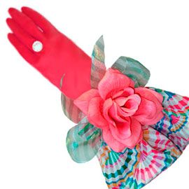 Designer Dish Glove - Antique Lace
