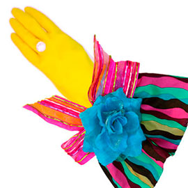 Designer Dish Glove - Antique Lace