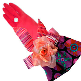 Designer Dish Glove - Antique Lace