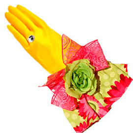 Designer Dish Glove - Antique Lace