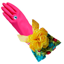 Designer Dish Glove - Antique Lace