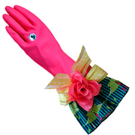 Designer Dish Glove - Antique Lace