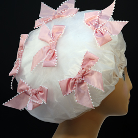 Shower Cap - Light Pink Bells 728 - Light Pink Bells, Shower Cap