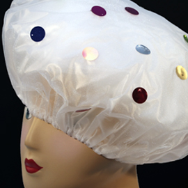 835 - Paillets, shower cap