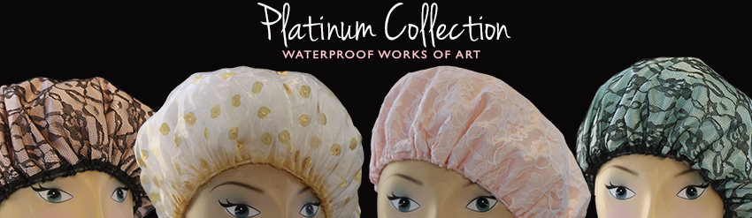 Creative Associates Online - The Platinum Collection - Designer Shower Caps