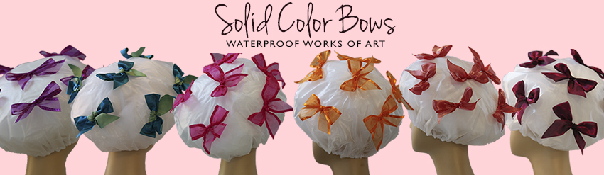 Creative Associates Online - The Baby & Wedding Shower Gift - Designer Shower Caps header