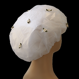 Designer Shower Caps -
125 - Beige Roses (baby roses)