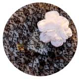  Black Lace - Designer Shower Caps 