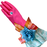 Designer Dish Glove - April in Paris
